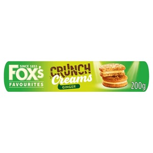 Fox's Ginger Crunch Creams 200g