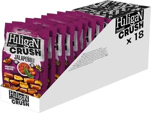 Huligan Pretzel Crush Jalapeno Sauce 65g x 18 units