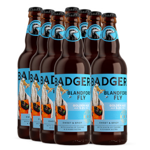Ale: Badger The Blandford Fly Golden Ale 500ml - 8 Pack