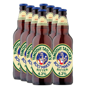 Bitter: Timothy Taylor Boltmaker Bitter 4.2% 500ml - 8 Pack
