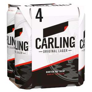 Carling Original Lager 440ml - 4 Pack
