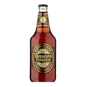 Shepherd Neame: Shepherd Neame Bishops Finger Strong Ale 5.2% 500ml