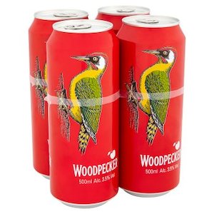 Woodpecker: Woodpecker Cider Can 500ml - 4 Pack