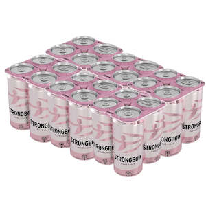 Cider: Strongbow Rose Cider Can 440ml - 24 Pack