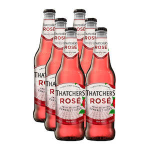 Cider: Thatchers Rose Cider 500ml - 6 Pack
