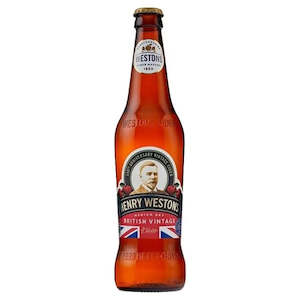 Cider: Henry Weston British Vintage Cider 7.3% 500ml