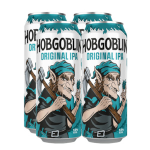 Wychwood Hobgoblin Original IPA 5.0% 500ml Can - 4 Pack