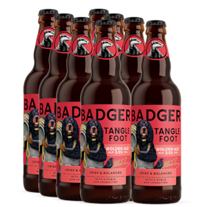 Badger Tanglefoot Golden Ale 500ml - 8 Pack
