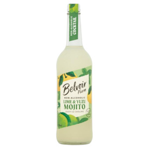 Alcohol Free: Belvoir Lime & Yuzu Mojito (Zero Alcohol) 750ml
