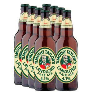 Amber Ale: Timothy Taylor's Landlord Pale Ale 4.1% 500ml - 8 Pack