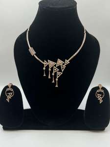 Products: Traditional Gold Plated Design Necklace Set – Unique Ethnic Wear