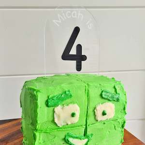 Products: Numberling Cake Topper