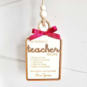 Christmas Collection: Teacher Christmas decoration