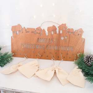 Christmas Collection: Hanging DIY Advent Calendar
