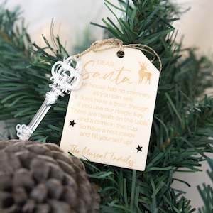 Christmas Collection: Santa Key - Tag