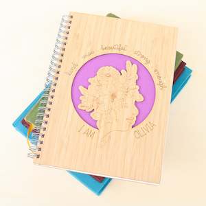 Events And Celebrations: Personalised Notebook - I Am Affirmations