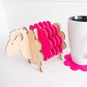 Home Decor: Sheep Coasters