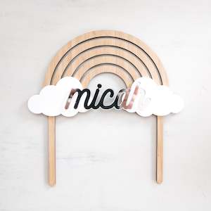 Kids: Rainbow Cake Topper