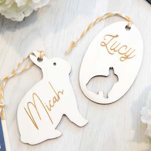 Easter: Personalised Easter Tag