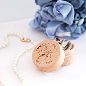 Wedding: Custom Ring Box