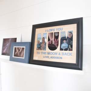 Events And Celebrations: Mum Personalised Frame Cutout
