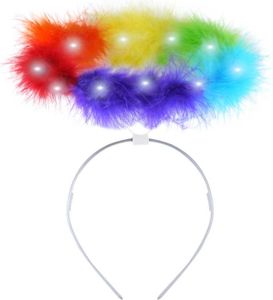 Rainbow Light Up Halo Headband
