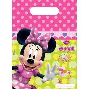 Kids Partyware: Minnie Mouse Bow-tique Loot Bags (6)