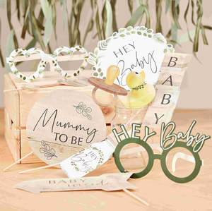 Baby Shower Photo Props - Botanical