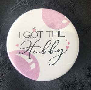 Bride To Be Accessories: Bride Badge - I've got the Hubby