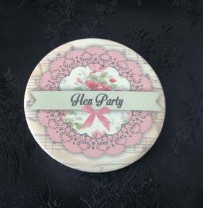 Bride Badge - Vintage Floral