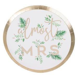 Hen Party Decorations: Almost Mrs Plates (8)