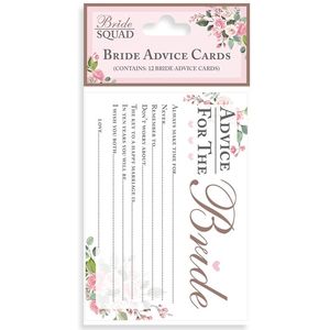 Hen Party Advice Cards (12)