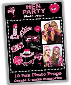 Photo Props - Hen Party