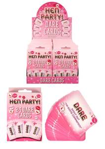 Hen Party Dare Cards - Pack of 24