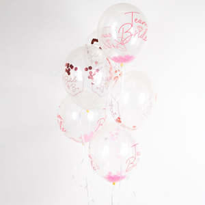Rose Gold: Team Bride Balloon Kit (6 Balloons)