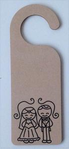 Bride & Groom Door Hanger