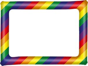 New: Rainbow Inflatable Frame