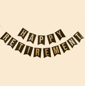 Happy Retirement Banner