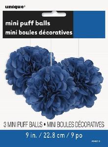 Tissue Puffs - Royal Blue (3 Pack)
