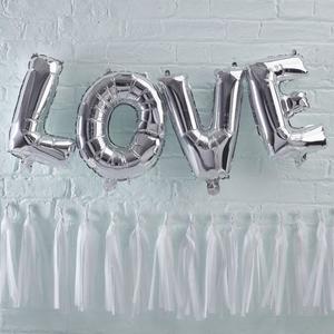 Love Balloon Kit - Silver