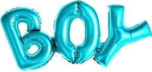 Blue 'Boy' Air Fill Balloon