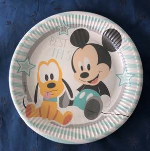 Mickey: Infant Mickey Plates (8)
