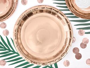Round Plates (23cm) - Rose Gold (6)
