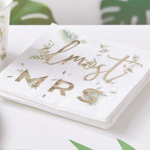 Hen Party Napkins: Almost Mrs Napkins (16)