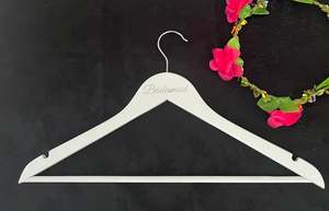 Bridal Party Hangers: Bridal Hangers - Bridesmaid - Font Style A