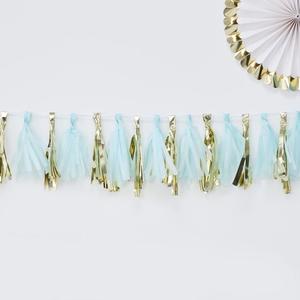 Tassels - Blue and Gold