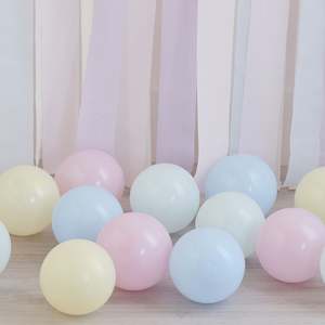 Mosaic Balloon Pack (40) - Pretty Pastels (5")