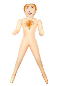 Fancy Dress 1: Inflatable Male Doll - Ginger Hair