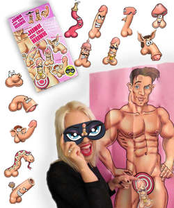 Pin the Junk on the Hunk Game