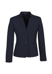 Womens Short Jacket with Reverse Lapel - UniSmart